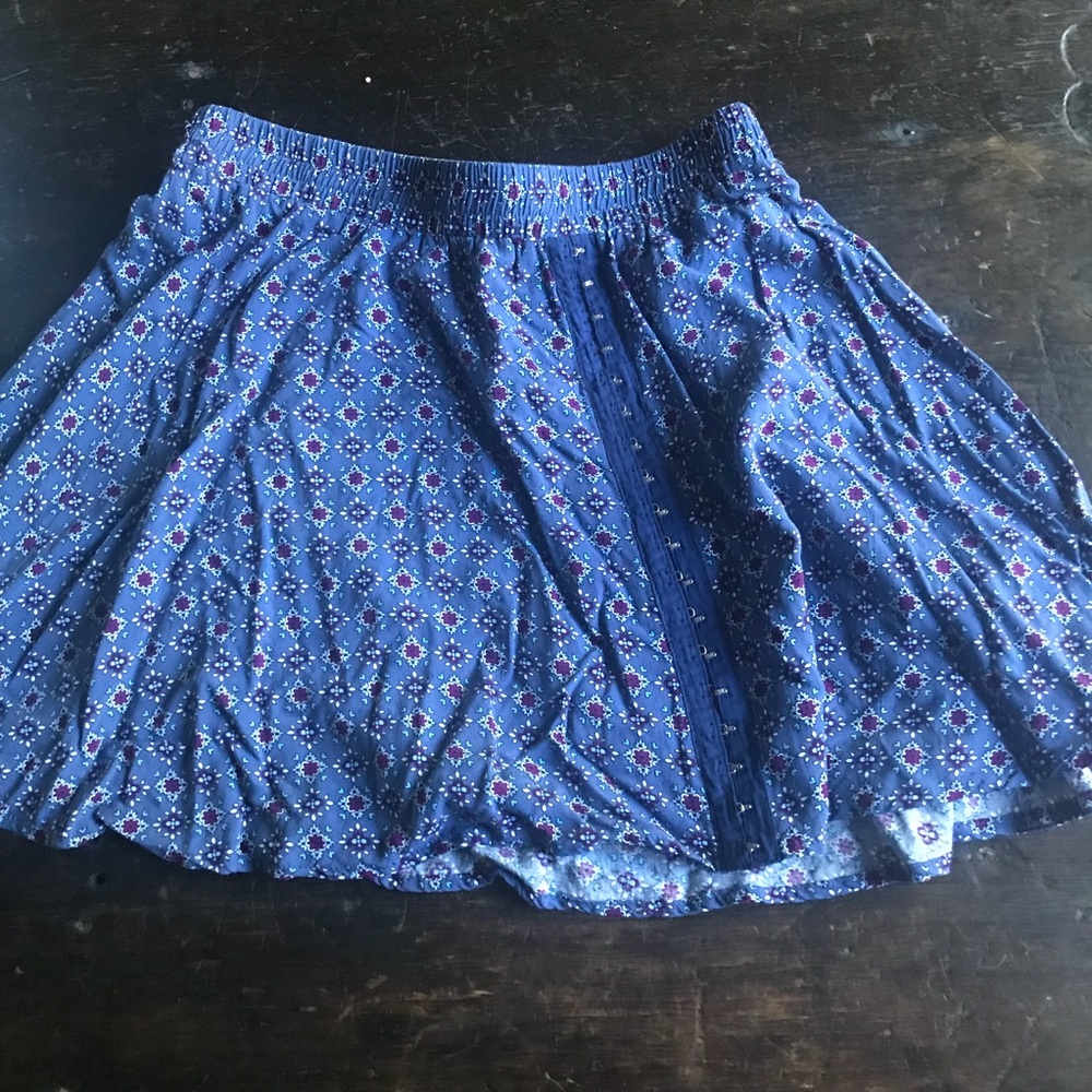 Nordstrom printed circle skirt